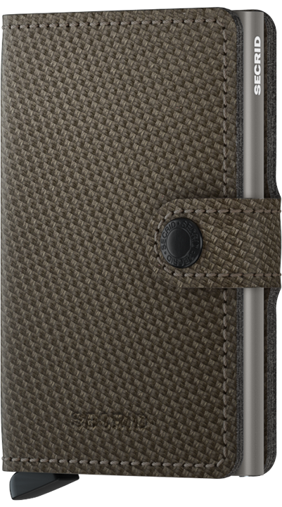 "MINIWALLET CARBON KHAKI SECRID"